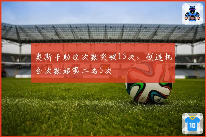 奥斯卡助攻次数突破15次，创造机会次数超第二名5次